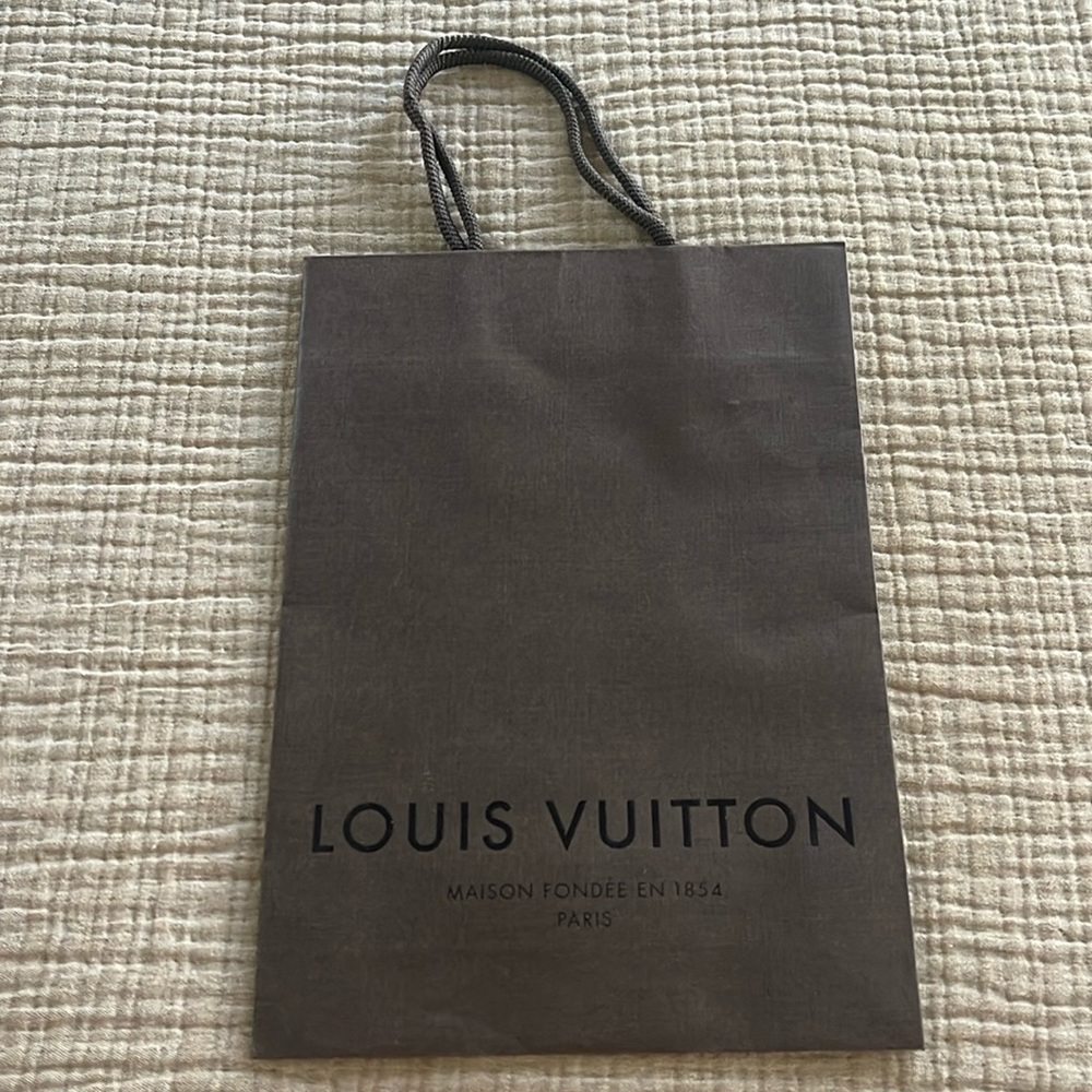 Louis Vuitton paper bag